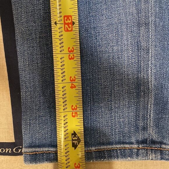 Rag & Bone skinny mid rise ripped Whiskered jeans size 28 - Picture 7 of 9